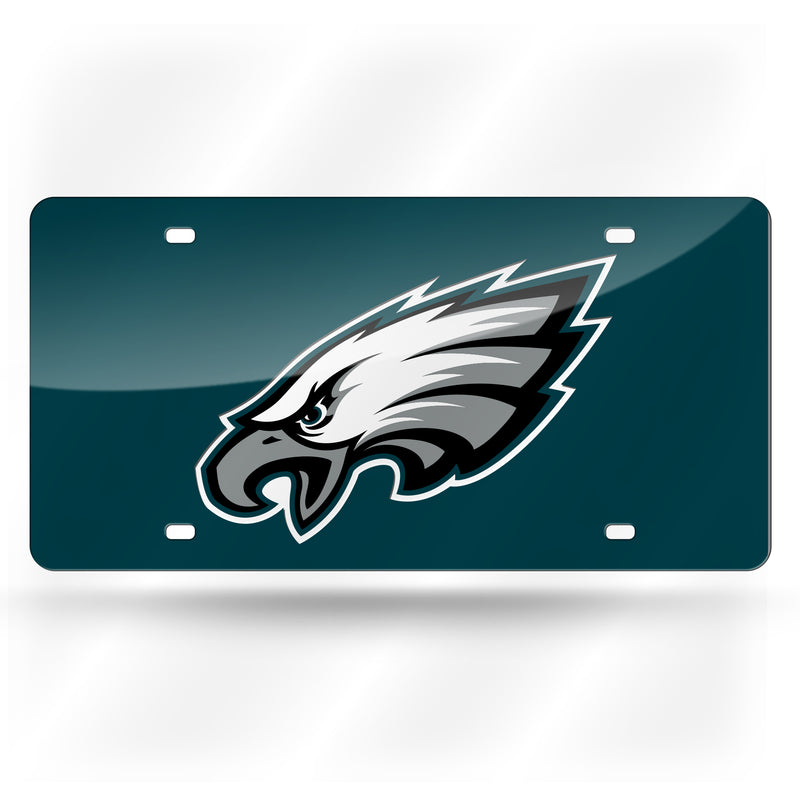 Philadelphia Eagles Colored Laser Cut Auto Tag