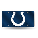 Indianapolis Colts Colored Laser Cut Auto Tag