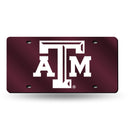 Texas A&M Aggies Colored Laser Cut Auto Tag