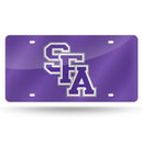 Stephen F. Austin Lumberjacks Colored Laser Cut Auto Tag