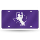 Tarleton State Texans Colored Laser Cut Auto Tag