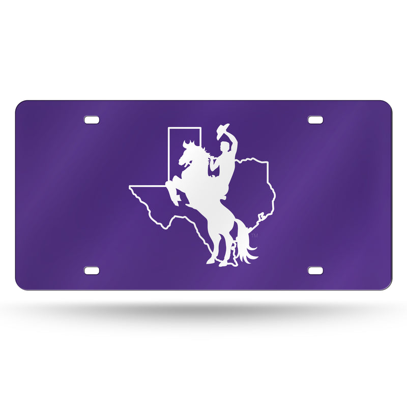 Tarleton State Texans Colored Laser Cut Auto Tag