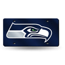 Seattle Seahawks Colored Laser Cut Auto Tag