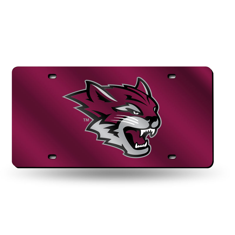 Cal State-Chico  Wildcats Colored Laser Cut Auto Tag