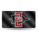 San Diego State Aztecs Colored Laser Cut Auto Tag