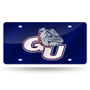 Gonzaga Bulldogs Colored Laser Cut Auto Tag