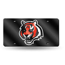 Cincinnati Bengals Colored Laser Cut Auto Tag