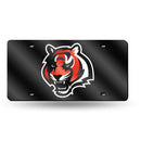 Cincinnati Bengals Colored Laser Cut Auto Tag