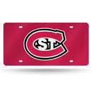St. Cloud State Huskies Colored Laser Cut Auto Tag