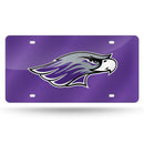 Wisconsin-Whitewater Warhawks Colored Laser Cut Auto Tag