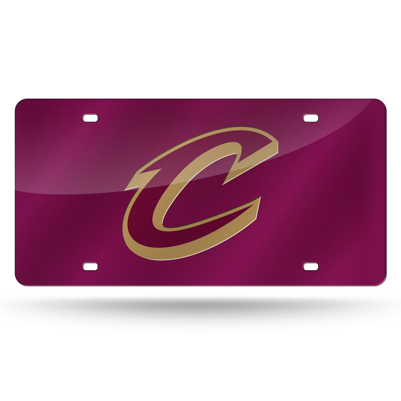 Cleveland Cavaliers Colored Laser Cut Auto Tag