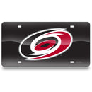 Carolina Hurricanes Colored Laser Cut Auto Tag