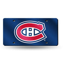 Montreal Canadiens Colored Laser Cut Auto Tag