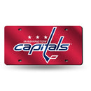 Washington Capitals Colored Laser Cut Auto Tag