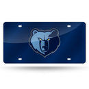 Memphis Grizzlies Colored Laser Cut Auto Tag