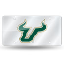 South Florida Bulls Silver Laser Cut Tag