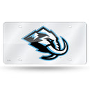 Utah Mammoth Silver Laser Cut Auto Tag