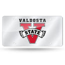 Valdosta State Blazers Silver Laser Cut Tag