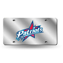 Francis Marion Patriots Silver Laser Cut Tag