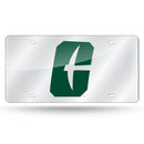 Unc - Charlotte Silver Laser Cut Auto Tag