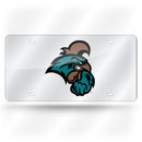 Coastal Carolina Chanticleers Silver Laser Cut Tag