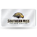 Southern Mississippi Golden Eagles Silver Laser Cut Tag