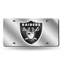 Las Vegas Raiders Silver Laser Cut Tag