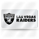 Las Vegas Raiders Silver Laser Cut Tag