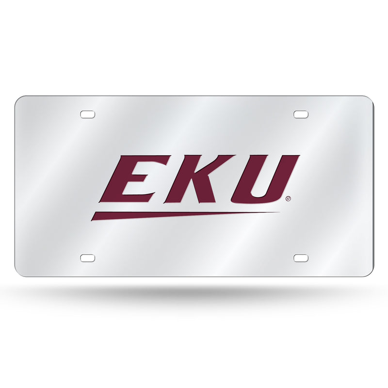 Eastern Kentucky Colonels Silver Laser Cut Tag