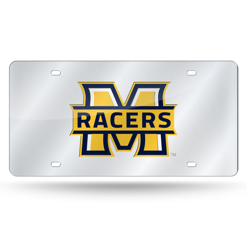 Murray State Racers Silver Laser Cut Tag
