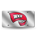 Western Kentucky Hilltoppers Silver Laser Cut Tag