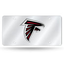 Atlanta Falcons Silver Laser Cut Tag