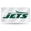 New York Jets Laser Cut Tag - Silver