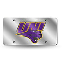 Northern Iowa Panthers Silver Laser Cut Tag