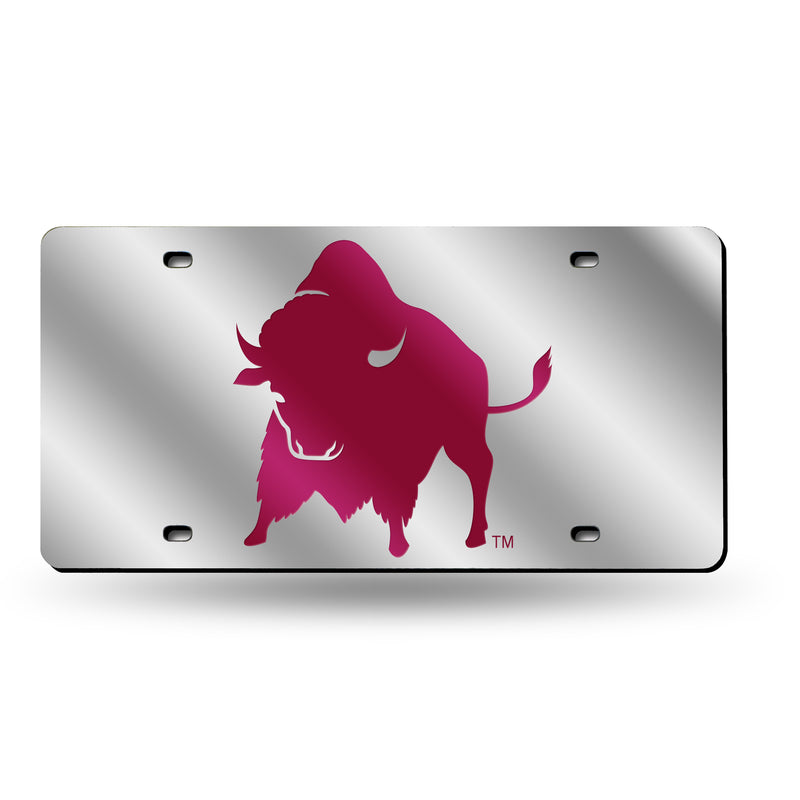 West Texas A&M Buffalos Silver Laser Cut Tag
