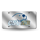Cal State-Monterey Bay Otters Silver Laser Cut Tag