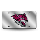 Cal State-Chico  Wildcats Silver Laser Cut Tag