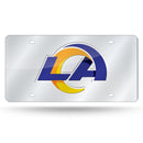 Los Angeles Rams Silver Laser Cut Tag