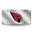 Arizona Cardinals Silver Laser Cut Tag