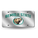Bemidji State Beavers Silver Laser Cut Tag