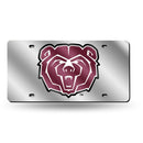 Missouri State Bears Silver Laser Cut Tag