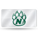 Northwest Missouri State Bearcats Silver Laser Cut Tag