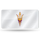 Arizona State Sun Devils Silver Laser Cut Tag