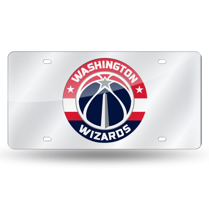 Washington Wizards Silver Laser Cut Tag