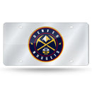 Denver Nuggets Silver Laser Cut Tag