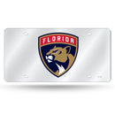Florida Panthers Silver Laser Cut Tag
