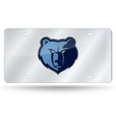 Memphis Grizzlies Silver Laser Cut Tag