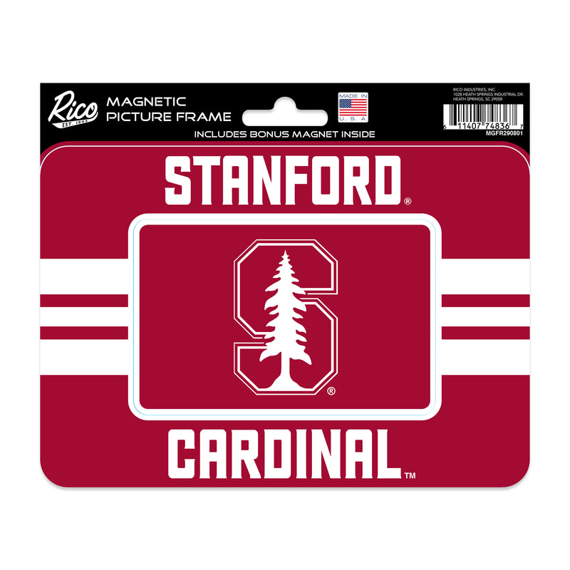 Stanford Cardinal Magnetic Picture Frame w/ Bonus Team Magnet