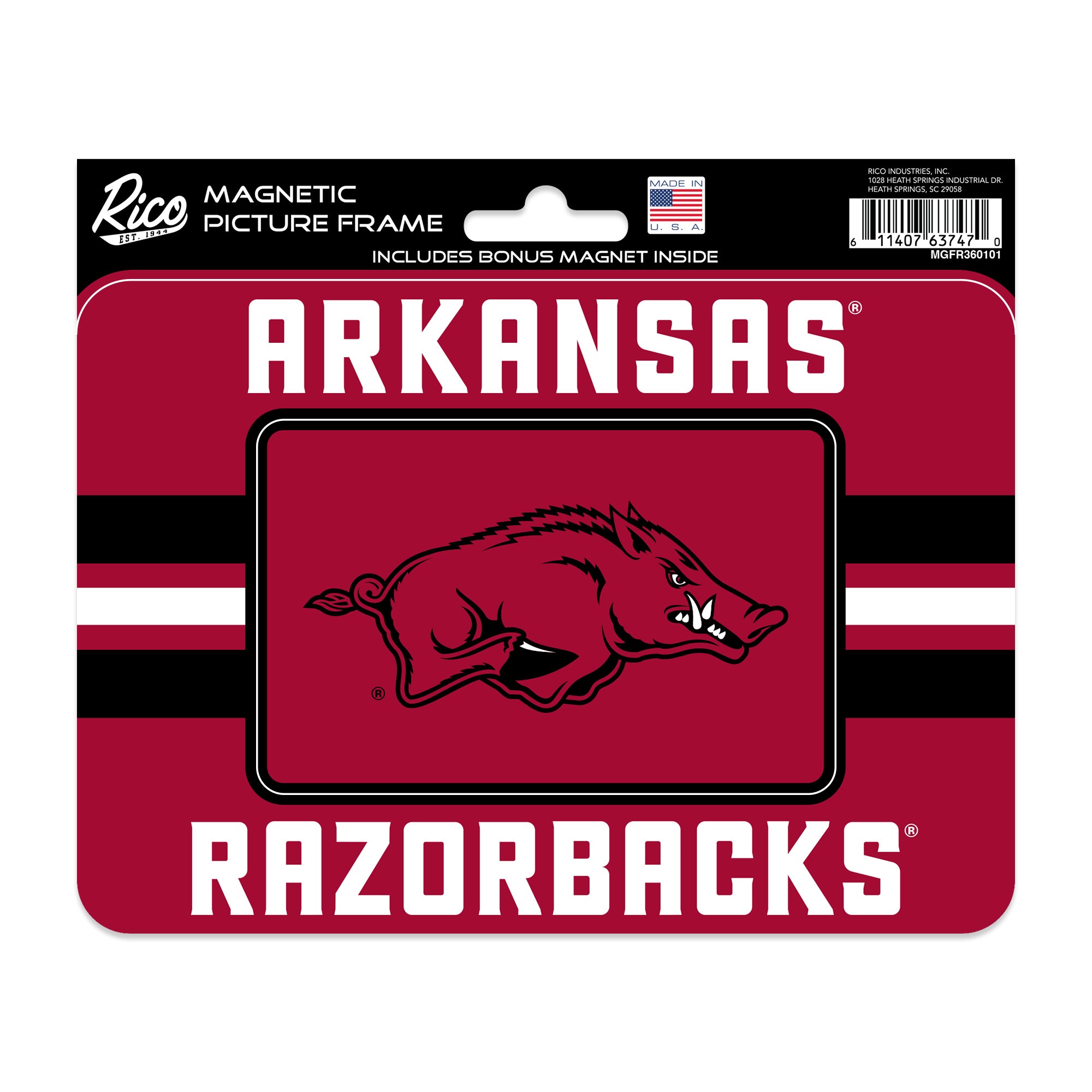 Arkansas Razorbacks Frame Arkansas Razorbacks Magnetic Frame