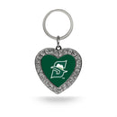 Stetson University Rhinestone Heart Key Chain